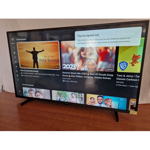 101 - Panasonic 40'' LED Smart TV, (Model: TX-40JX800E), * Basic Test & Working *, Nb. No Remote Control

... 