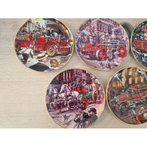 13 - Collection of Franklin Mint 'The National Fire Museum' Wall Plates, (7)

[Nb. No Buyers Commission! ... 