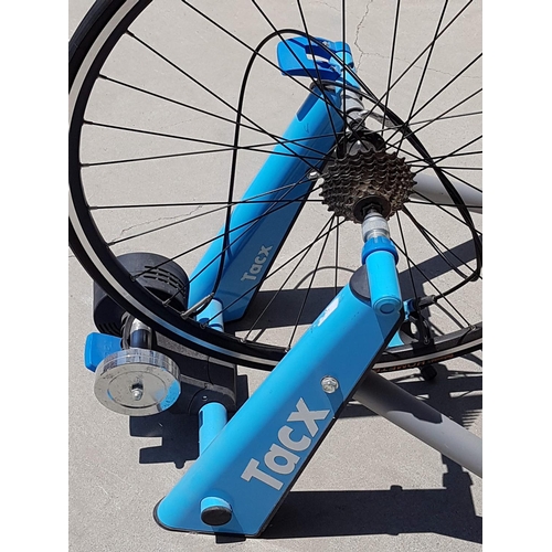 775 - Tacx Blue Matic Indoor Trainer with Extra Wheel