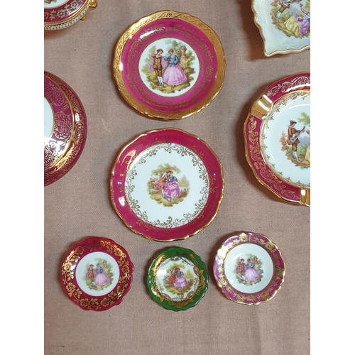 72 - 8 x Limoges of France Porcelain Pieces inc; Jug, Lidded Pot, and 2 x Other Odd Pieces of Limoge Porc... 