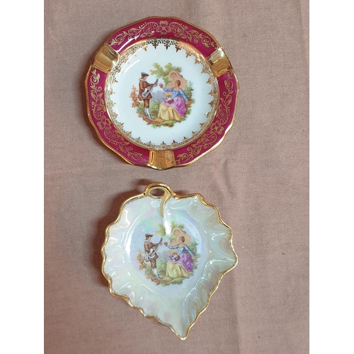 72 - 8 x Limoges of France Porcelain Pieces inc; Jug, Lidded Pot, and 2 x Other Odd Pieces of Limoge Porc... 