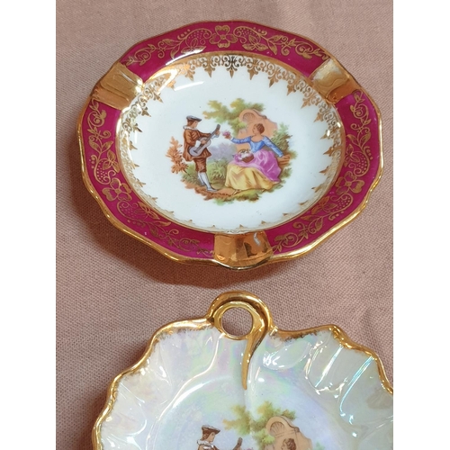 72 - 8 x Limoges of France Porcelain Pieces inc; Jug, Lidded Pot, and 2 x Other Odd Pieces of Limoge Porc... 