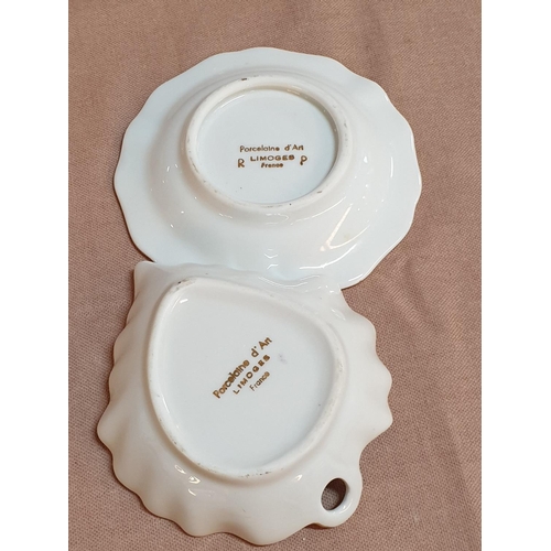 72 - 8 x Limoges of France Porcelain Pieces inc; Jug, Lidded Pot, and 2 x Other Odd Pieces of Limoge Porc... 