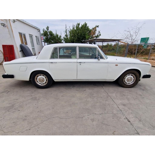 50B - Bentley T2 (1977), Automatic, Saloon, 6750cc, White Colour with Cream Leather Interior, Registered w... 