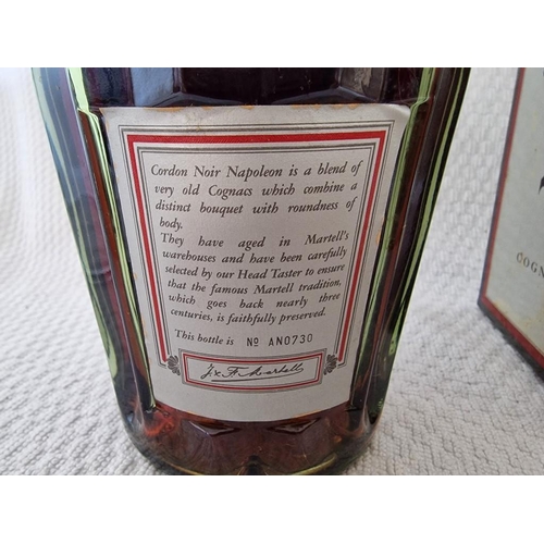 Martell Napoleon Cordon Noir Cognac, Numbered Bottle in Martell Napoleon Cordon Noir Cognac, Numbered Bottle in
