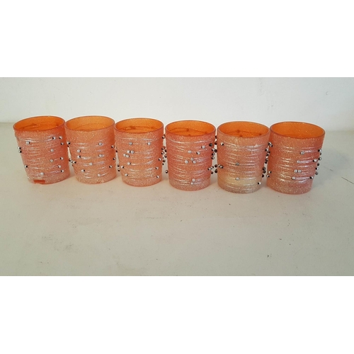 68 - Large Collection of Hand Craft Coloured Glass Tealight Holders (19pcs and 1 x Other)