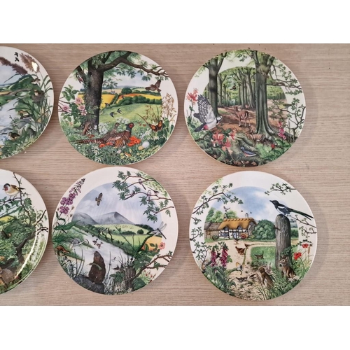 86 - Collection of 8 x Wedgwood Limited Edition Wall Plates in Series Titled 'Colin Newmans Country Panor... 