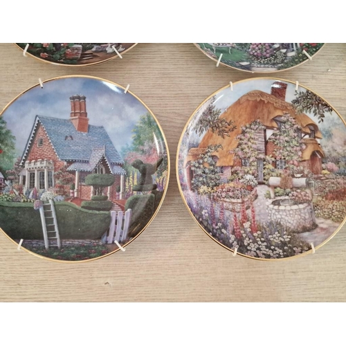 87 - Collection of 6 x Limited Edition Franklin Mint Wall Plates with Artwork by Peter Barrett, Hand Numb... 