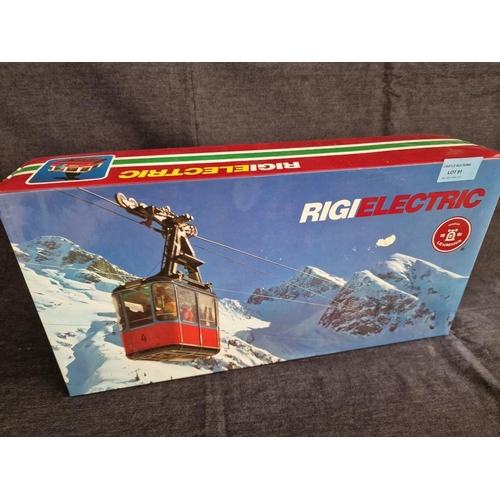 91 - 'Rigi Electric' Model Cable Car, (#09009), Made in Germany in Box