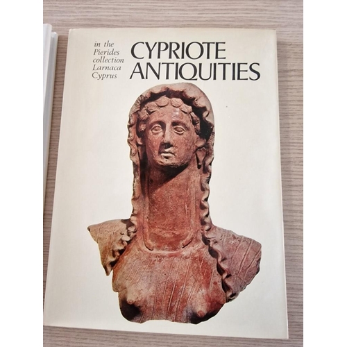 73 - 2 x Vintage Cypriot Books; Cypriot Antiquities in the Pierides Collection and The Coroplastic Art of... 