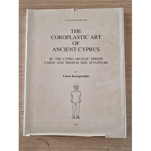 73 - 2 x Vintage Cypriot Books; Cypriot Antiquities in the Pierides Collection and The Coroplastic Art of... 