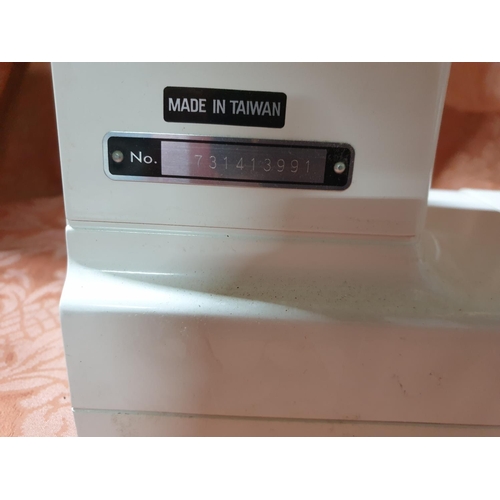 284 - Janome Retro Portable Sewing Machine (Un-Tested)