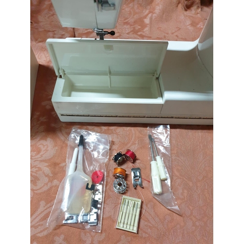 284 - Janome Retro Portable Sewing Machine (Un-Tested)