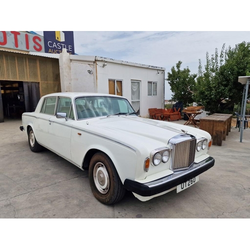 100A - Bentley T2 (1977), Automatic, Saloon, 6750cc, White Colour with Cream Leather Interior, Registered w... 