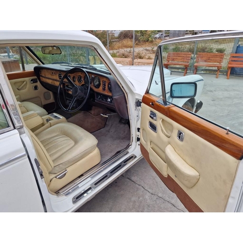 100A - Bentley T2 (1977), Automatic, Saloon, 6750cc, White Colour with Cream Leather Interior, Registered w... 