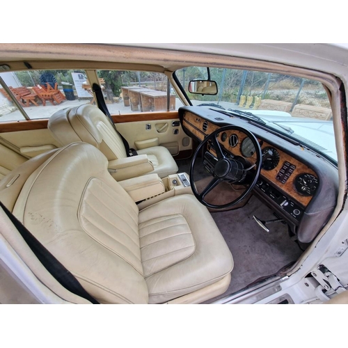 100A - Bentley T2 (1977), Automatic, Saloon, 6750cc, White Colour with Cream Leather Interior, Registered w... 