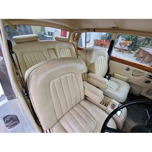 100A - Bentley T2 (1977), Automatic, Saloon, 6750cc, White Colour with Cream Leather Interior, Registered w... 