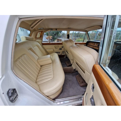 100A - Bentley T2 (1977), Automatic, Saloon, 6750cc, White Colour with Cream Leather Interior, Registered w... 