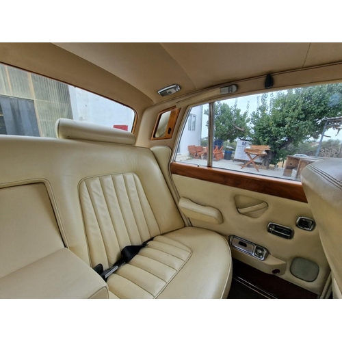 100A - Bentley T2 (1977), Automatic, Saloon, 6750cc, White Colour with Cream Leather Interior, Registered w... 