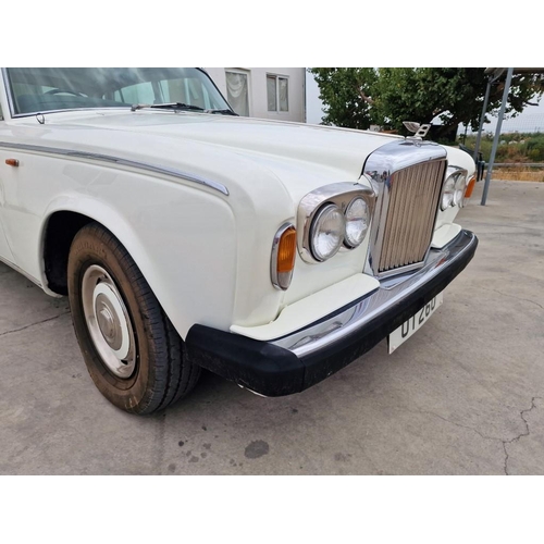 100A - Bentley T2 (1977), Automatic, Saloon, 6750cc, White Colour with Cream Leather Interior, Registered w... 