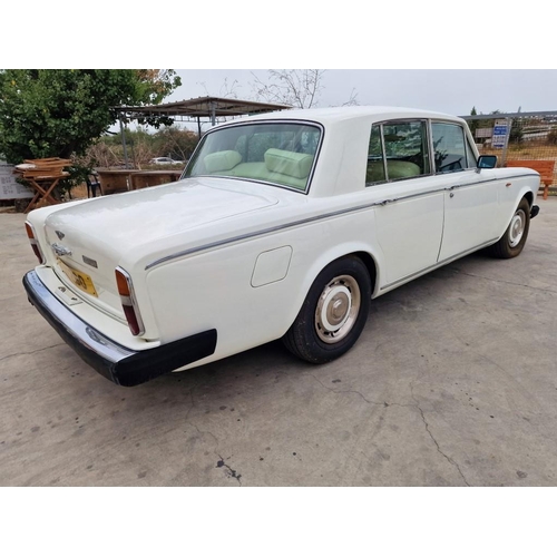 100A - Bentley T2 (1977), Automatic, Saloon, 6750cc, White Colour with Cream Leather Interior, Registered w... 