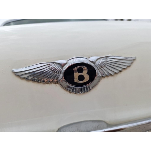 100A - Bentley T2 (1977), Automatic, Saloon, 6750cc, White Colour with Cream Leather Interior, Registered w... 