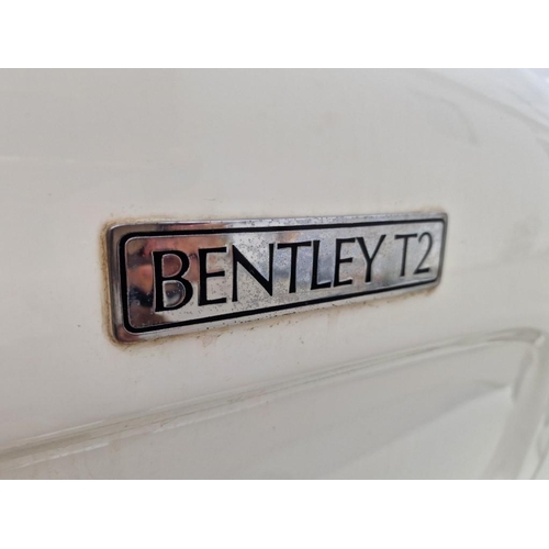 100A - Bentley T2 (1977), Automatic, Saloon, 6750cc, White Colour with Cream Leather Interior, Registered w... 