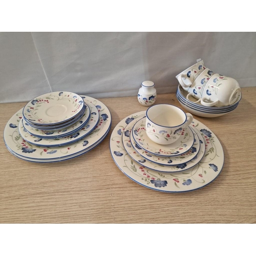 635 - Collection of Royal Doulton Expressions Tableware, (Circa 1990's, Made in England), Incl. 3 x Dinner... 