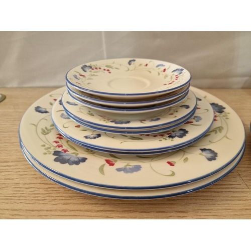 635 - Collection of Royal Doulton Expressions Tableware, (Circa 1990's, Made in England), Incl. 3 x Dinner... 