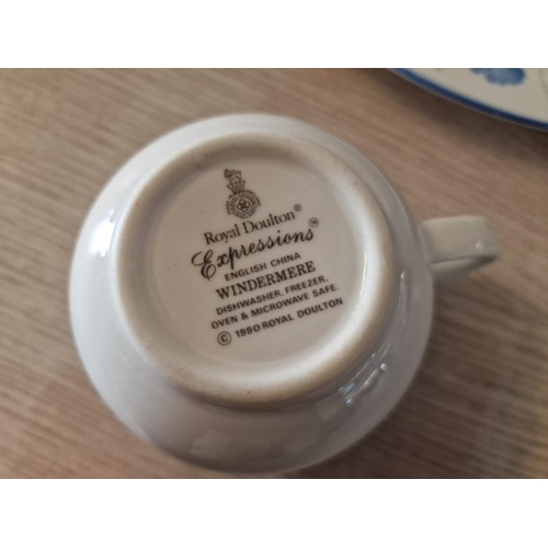 635 - Collection of Royal Doulton Expressions Tableware, (Circa 1990's, Made in England), Incl. 3 x Dinner... 