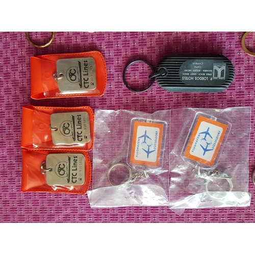594 - Rare Collection of Vintage and Retro Key Rings (28pcs)