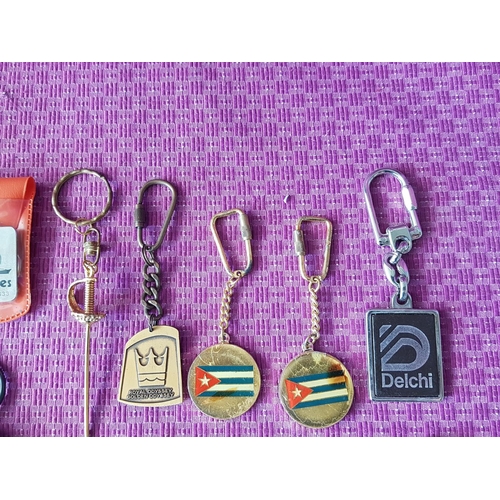 594 - Rare Collection of Vintage and Retro Key Rings (28pcs)