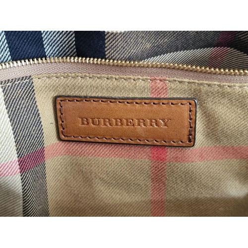 100 - Burberry Alchester Bowling Bag / Hand Bag, Medium Leather, with Original Felt Bag and Strap, Made in... 