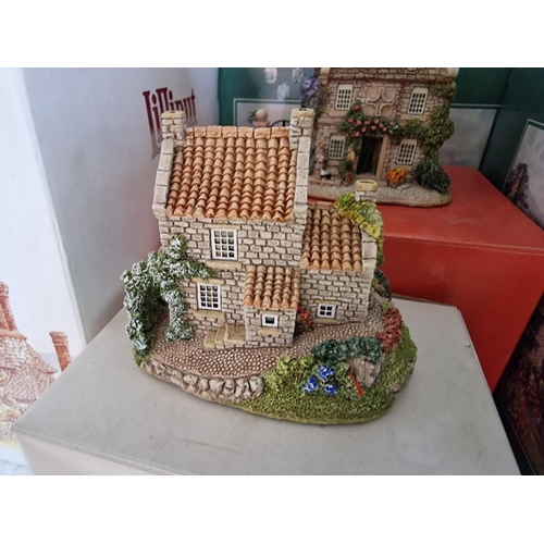 126 - Collection of 10 x Lilliput Lane House Ornaments (Nearly a village!) with Original Boxes, (10)