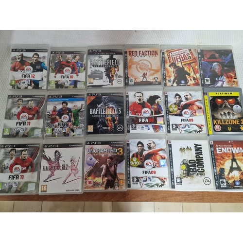 202 - Collection of 18 x Sony PlayStation 3 (PS3) Games, (see multiple catalogue photos for titles)