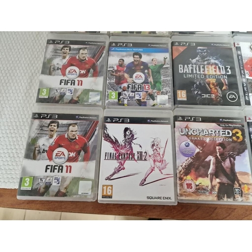 202 - Collection of 18 x Sony PlayStation 3 (PS3) Games, (see multiple catalogue photos for titles)