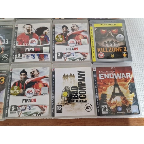 202 - Collection of 18 x Sony PlayStation 3 (PS3) Games, (see multiple catalogue photos for titles)