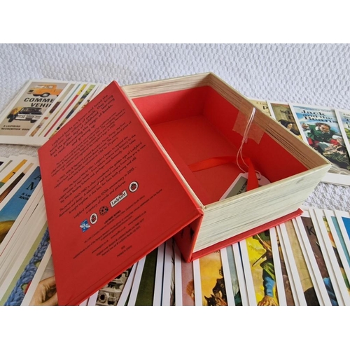 9 - Boxed Set / Collection of 100 x Postcards Featuring 'Ladybird Classic Book Covers' in Box