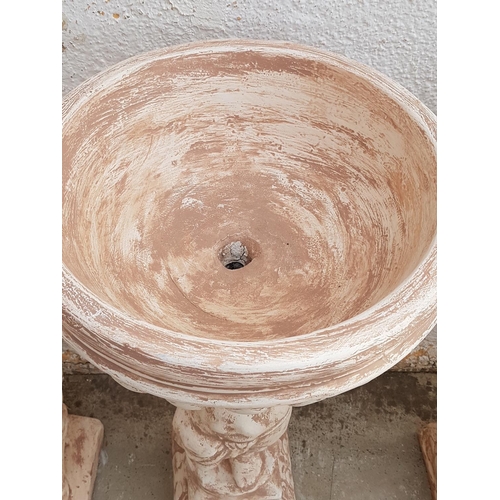 206 - Birdbath / Garden Fountain Plant Pot 