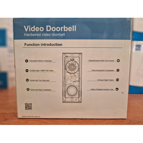 189 - Uniview Video IP Doorbell; Receive Notifications to your Smart Phone with HD Video & Two-Way Talk!