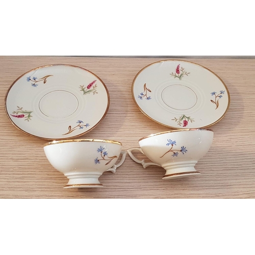 808 - Elegant Vintage Bavarian Porcelain (Elfenbein Porcelain and Eschenback - Bavaria Germany) Assorted I... 