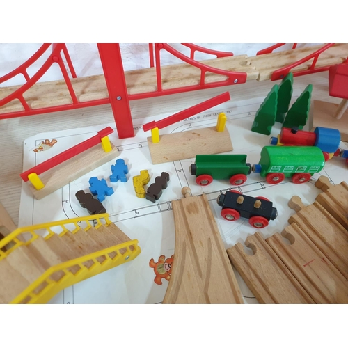 39 - Brio Wooden Track Building Blocks for Children, Made in Sweden (A/F)