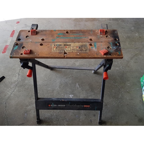 81 - Black & Decker Workmate 300 (A/F Work Bench / Table)