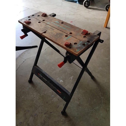 81 - Black & Decker Workmate 300 (A/F Work Bench / Table)