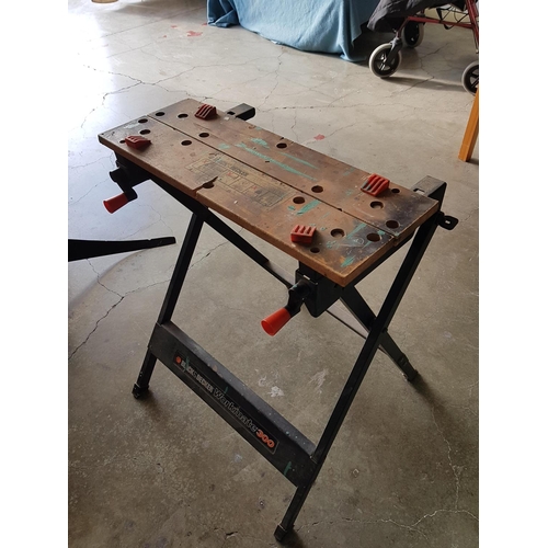 81 - Black & Decker Workmate 300 (A/F Work Bench / Table)