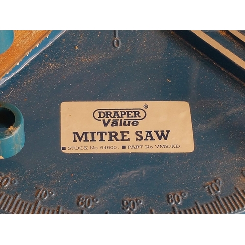 82 - Draper Value Mitre Saw Stock No. 64600 Part No. VM5/KD