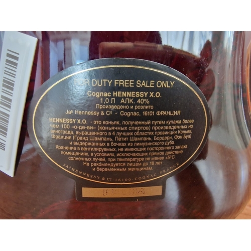 78 - Hennessy X.O. Extra Old Cognac, 1Ltr, 40%, in Original Box