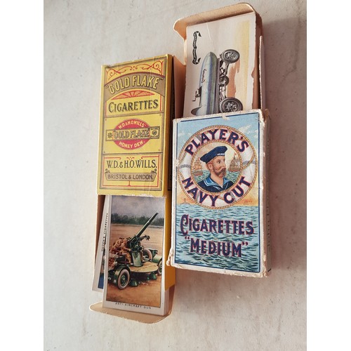 104 - Collection of Cigarettes Carts with Original Boxes, Circa 1900 - 1920 (7 x Black Cat Medium Cigarett... 