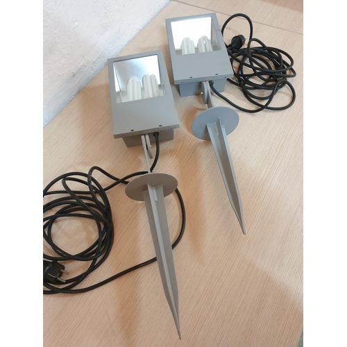 226 - Pair of Outdoor Garden Sot Lights (Un-Tested, A/F)