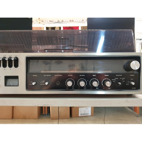 61 - National Panasonic Turn Table - Record and Cassette Player, Model No. S6-22 50F Together with Nation... 